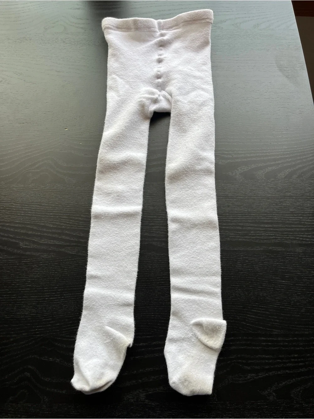 Tights white knit